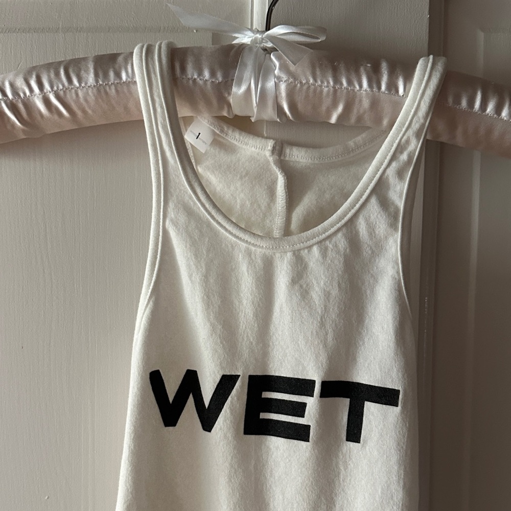 Yeezy x Mowalola Wet White Tank Size S (1)